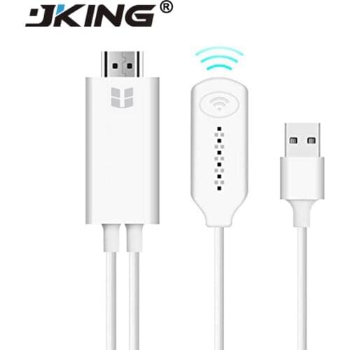 Wireless WiFi Mirror Cast Cable for MHL to HDMI Converter 1080P HDTV Adapter HDMI Cable for iPhone for Samsung Android Windows