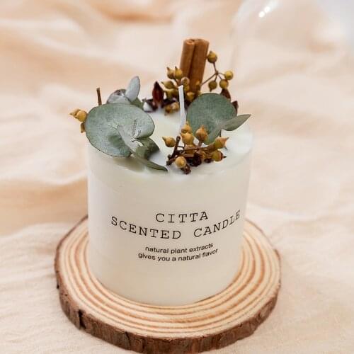 Immortal Flower Canned Incense Candle Christmas table Home Decoration Holiday Gift Romantic Valentines Day Gift