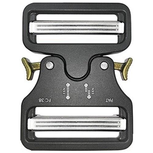 IWOWN 39mm Alloy Quick Side Release Buckle Mens Outdoor Tactical Belt Buckles Head DIY Clothes Webbing Strap Outdoors Accessory