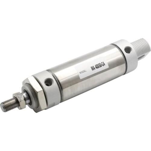 Airtac Type Cylinder MA Series Stanless Steel Mini Cylinder MA25x25 MA25x50 MA25x100 MA25x150 MA25x200 MA25x250