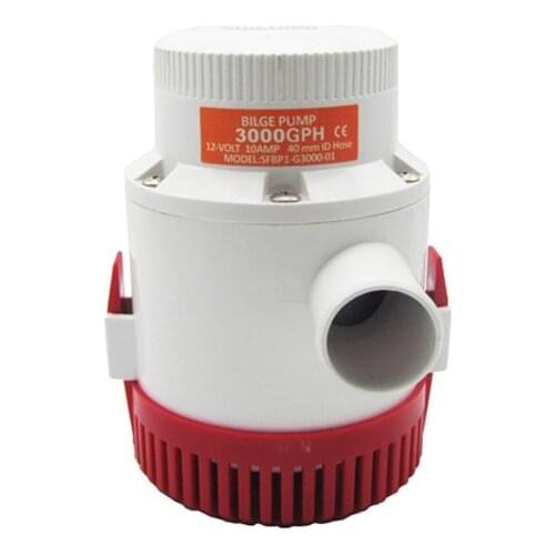 DC7V Submersible Boat Bilge Water Pump 3000GPH DC Submersible Water Pump