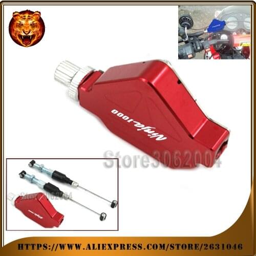 For KAWASAKI NINJA 1000 NINJA1000 2011-2015 14 Motorcycle Accessories CNC Universal Stunt Clutch Lever Easy Pull Cable System