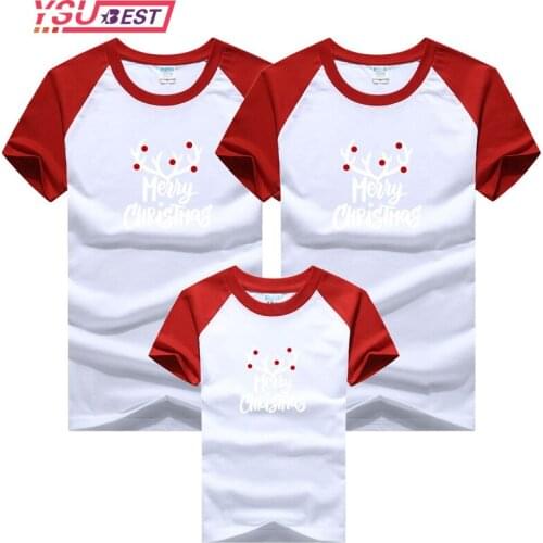 Dad Mom Baby Family Shirt Family Look Christmas New Year Gift Family Matching Outfits T Shirt Mother Daughter Father Son Clothes