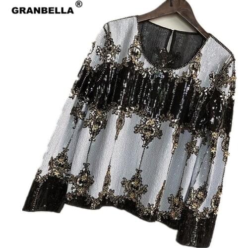 Вечерние блузки GRANBELLA China At AliExpress