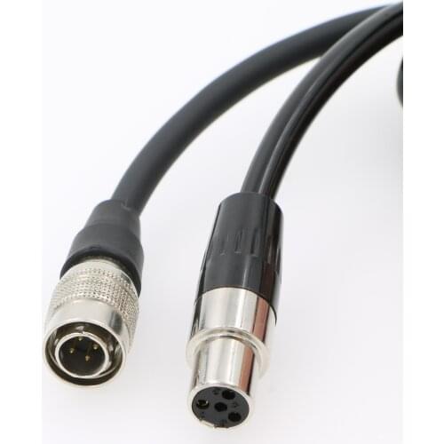 Alvins Cables TVLogic VFM Power Cable HR 4 Pin Male to Mini XLR 4 Pin Female