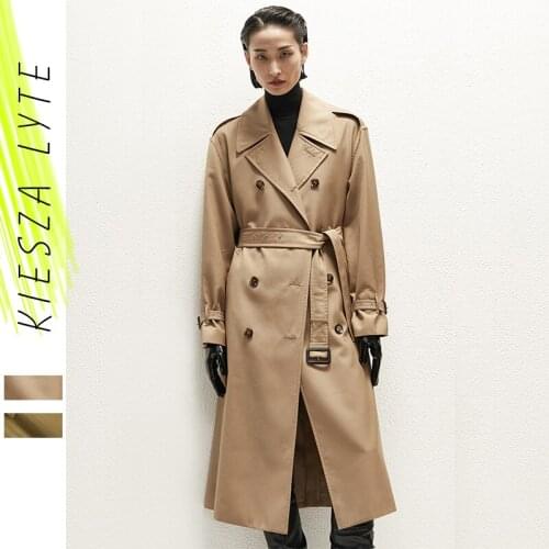 Kiesza Lyte Women's Classic Trench Coats