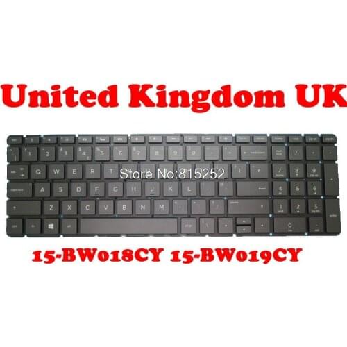 Laptop Keyboard For HP 15-BW000 15-BW018CY 15-BW019CY 15-BW020CY 15-BW024CL 15-BW025CY UK/Hungary HU/Traditional Chinese TW