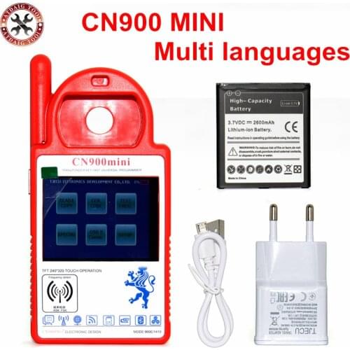 Mini CN900 Smart CN900 Mini Transponder Key Programmer Mini CN 900 high auto key programatore CN-900 with Mulit-languages