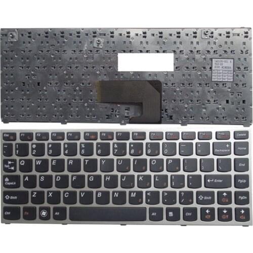 US Silver New Replace laptop keyboard For Lenovo For ideapad u460 u460a