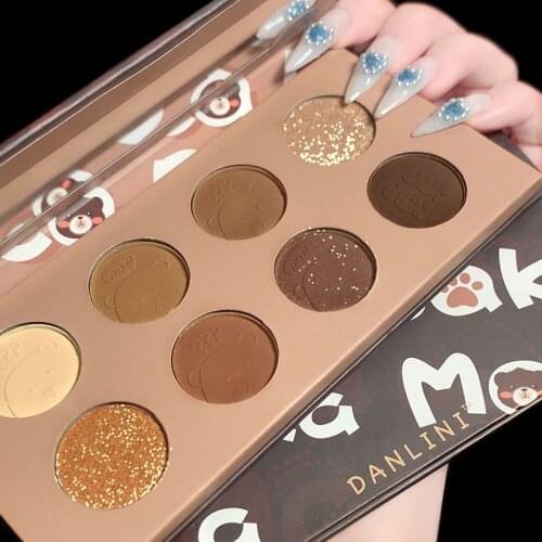 Waterproof Eye Shadow Palette Bright Makeup 9 Colors Shiny Cosmetics For Girls And Women Maquillaje