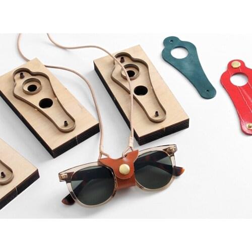 Glasses Lanyard Knife Mold Japanese Knife Material Leather Die Cutting Accessories Manual Cutting