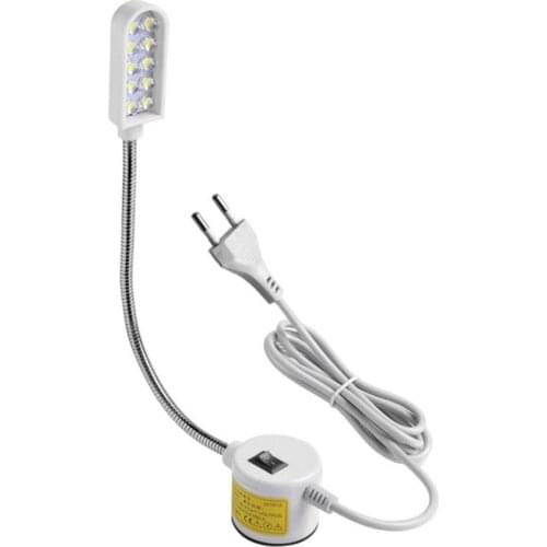 Super Bright Sewing Machine Light L Flexible Led Work Lamp With Magnetic For Workbench Lathe Drill Press Industrial Light EU