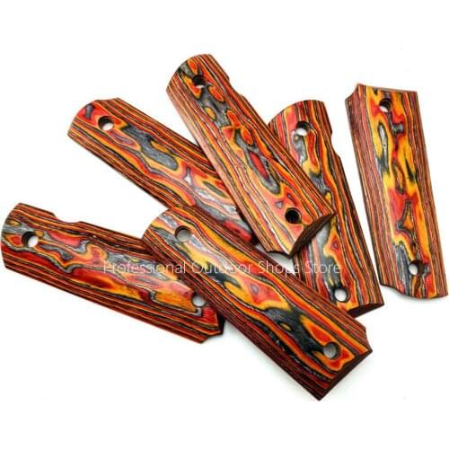 TOtrait 1911 Grips 1911 Accessories Modified Composite Color Wood Handle Material