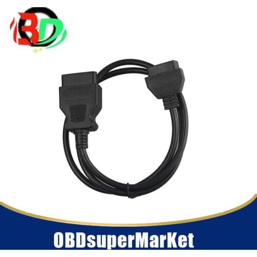 ELM327 OBD2 16 Pin Male to Female Extension Cable OBD16pin extension cable With Fast Shipping & Super Quality