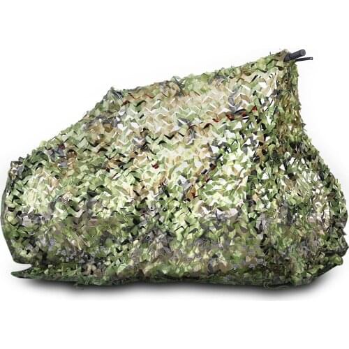 2M X 4M Military Camouflage Net Army Netting Sports Tent Woodlands Leaves Camo Cover for Outdoor Hunting Camping Car Covering