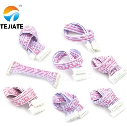10PCS XH2.54 Electronic Wire 2/3/4/5/6/7/8/9/10/11/12P Red/White Terminal Line Connecting Wire 20CM Double Head