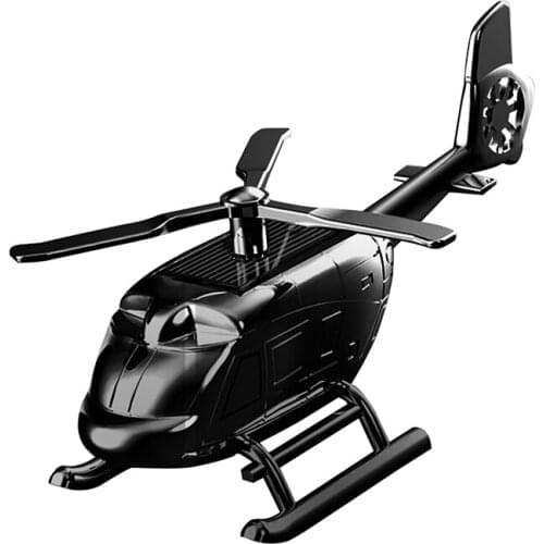 Creative Solar Helicopter Fragrant Aromatherapy Car Home Office Decoration Travel Vehicle Incense Supplies E2S
