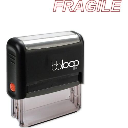 Bbloop Fragile w/Italic outline Style Font and Design Self-Ink