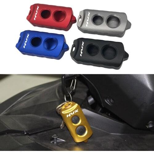 Motorcycle CNC Key Cover Cap Creative Keys Case Shell For YAMAHA NVX 155 NVX 150 NVX 125 2015-2019 2020 Key Chain Cover Bag