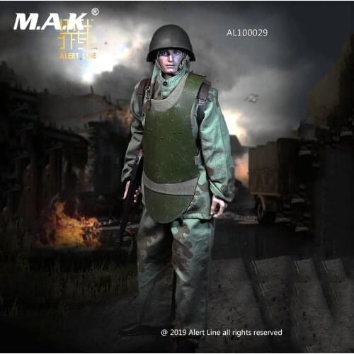1/6 Scale AL100029 1/6 WWII Soviet Red Army Combat Engineer Collectible Figure Full Set Solider Action Figure