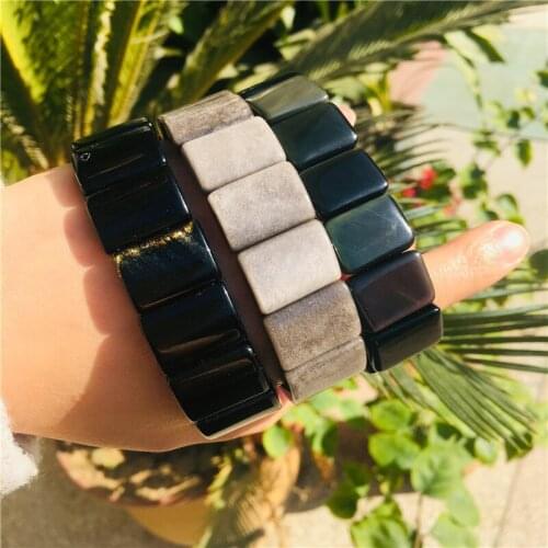 Mjzbf Stone Bracelets