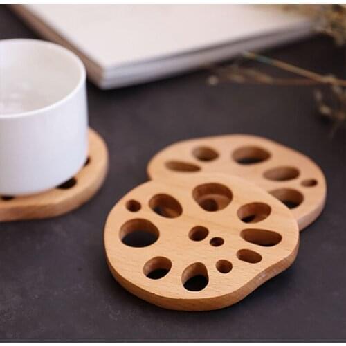 Non-Slip Heat Resistant Mat Pads Hollow Coffee Tea Cup Holder Table Decorative for Pans Dishes Coaster Table Accessories