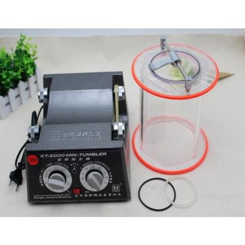 Medium Size KT-2000 Polishing Capacity 5 kg Rotary Tumbler Polishing Machine Rolling Polish Machine