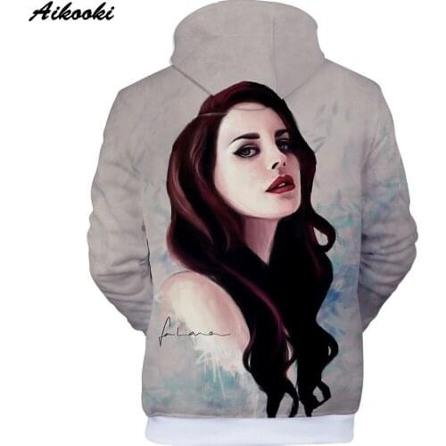 Casual 3D Print Lana Del Rey Hoodies Men Women beautiful Hoodies New Arrival Kpop Pop Clothes Boys/girls 3D Sweatshirts Coats