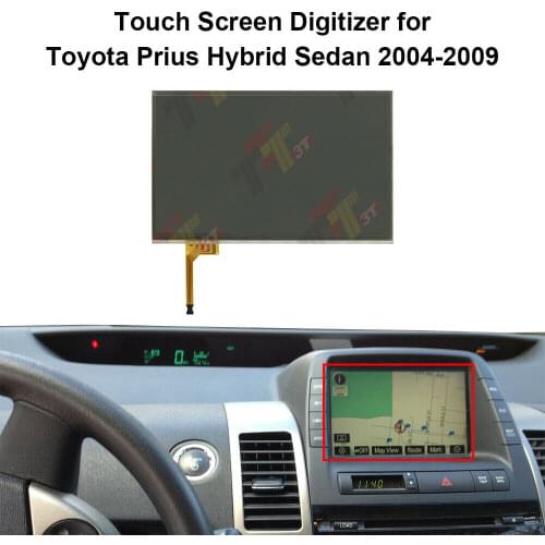 Dashboard LCD Display Touch Screen Digitizer for Toyota Prius Hybrid Sedan 2004-2009