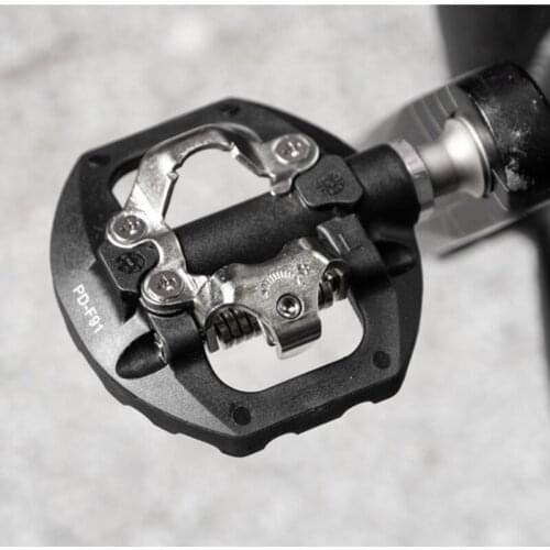 Promend MTB Bicycle Self-Locking Pedal Nylon Du + 3 Peilin Bearing Mountain XC Clipless Bicycle Spd Pedal Clamps Dropship