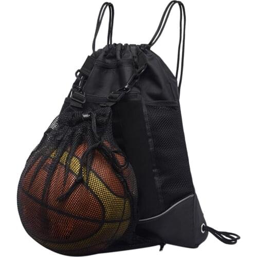 Sport Cover Mesh Bag Portable Football Storage Backpack Outdoor Basketball Volleyball Multifunctional Storage Bags