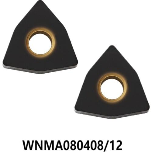 Original 10pcs Lathe Cutter Turning Tools WNMA080408 MC5015 WNMA080412 UC5115 WNMA 080408 080412 for Cast Iron Carbide Inserts