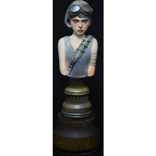 X-124 Black Rock City Ruins Survivor Black Rock City Bust Wf2017 Winter Steam Girl
