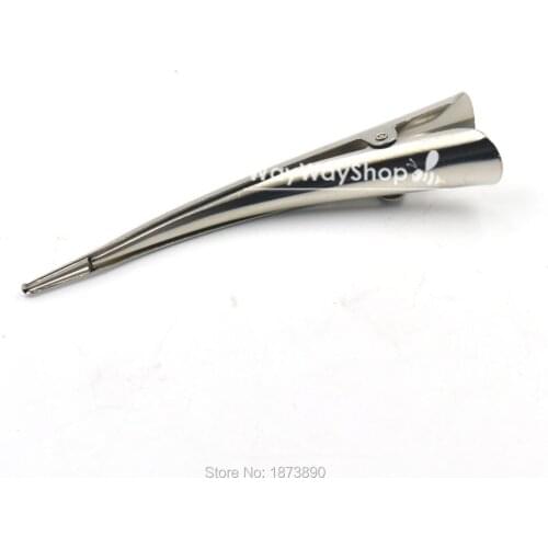 25 PCS 110mm Hair Alligator Beak Clip Clamp bow Prong Accessory Nickle