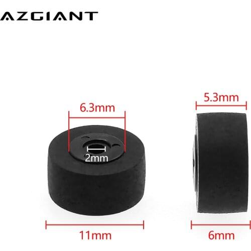 1pc 11x6x2mm Car Retractor Press Belt Pulley Deck Audio Pressure Recorder Cassette Deck Pinch Roller Tape Card Seat Player