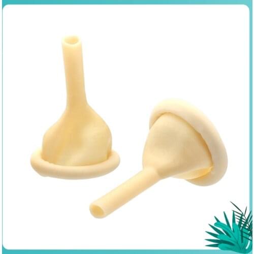 10pcs Disposable Male External Catheters one piece urinary receiver for men incontinence Medical Latex Condoms Urine Catheter