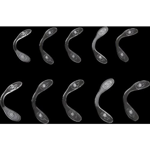 10x Soft Silicone Anti-Slip Nosepads Conjoined Nose Pads Different Sizes