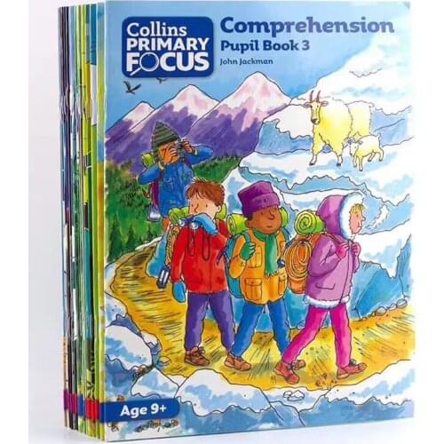 15 Books/set Collins Primary Focus kids students English Reading comprehension vocabulary grammar punctuatio textbook 6-10 years