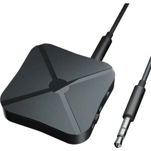 2 IN 1 Bluetooth 4.2 Bluetooth Wireless Adapter Audio Receiver and Transmitter With 3.5MM AUX Audio For Home TV MP3 PC