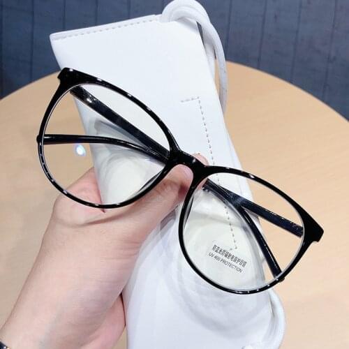 2021 Vintage Eyeglasses Retro Women Fashion Transparent Eye Glasses Frames Men Optical Eyewear Frames Plastic Eye Glasses