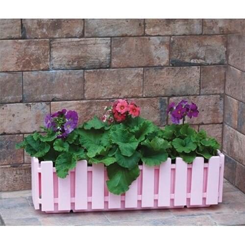 SAMPURHCASE Flower Pot Balcony 60 Cm Pink 27598S