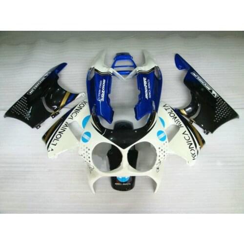 Dor-Motorcycle fairing kits for 1992 1993 1994 1995 CBR900RR 92-95 CBR 893RR CBR 893 White black blue ABS fairings parts