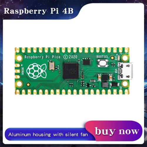 Raspberry Pi Pico Board RP2040 Dual-Core 264KB ARM Low-Power Microcomputers High-Performance Cortex-M0+ Processor