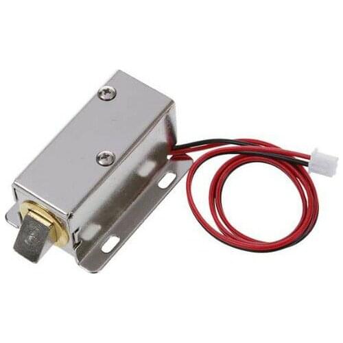 12V electric control lock electric cabinet lock electromechanical lock drawer small electronic door lock electromagnetic lock