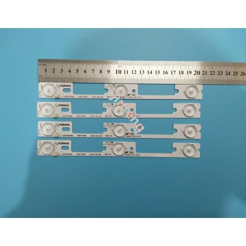 8pcs / lot new and original for Konka LED32F2300NE LED32F2300FX lamp strip LED light bar 35017946 35017948 backlight 6v