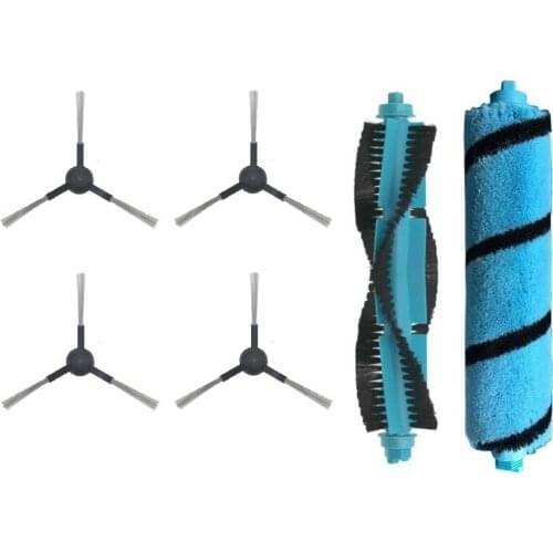 Main Brush Side Brush Kit for Cecotec Conga 3490 4090 5090 for Viomi V2 Pro Sweeping Mopping Robot Vacuum Cleaner Parts
