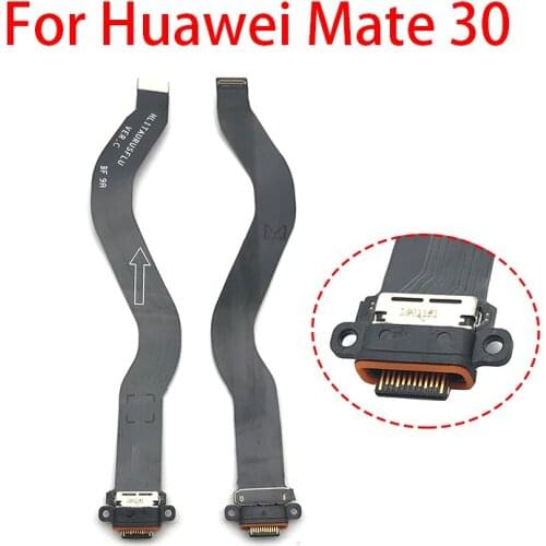 USB Charging Port Board Flex Cable Connector Parts For Huawei Mate 30 Microphone Module