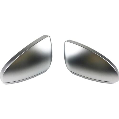 Fit for Audi NEW A6 C8 A7 A8 D5 2018+ Car Side Rearview Mirror Cover Replace side cover Silver matt Rearview Car Mirror Cover