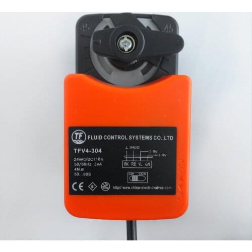 TFV4-304 Modulating Valve Actuator 4Nm AC/DC24V 0-10V Proportional Valve drive