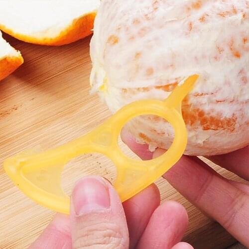 1PC Creative Orange Peeler Lemon Zester Fruit Stripper Easy Opener Citrus Knife Kitchen Tools Gadgets